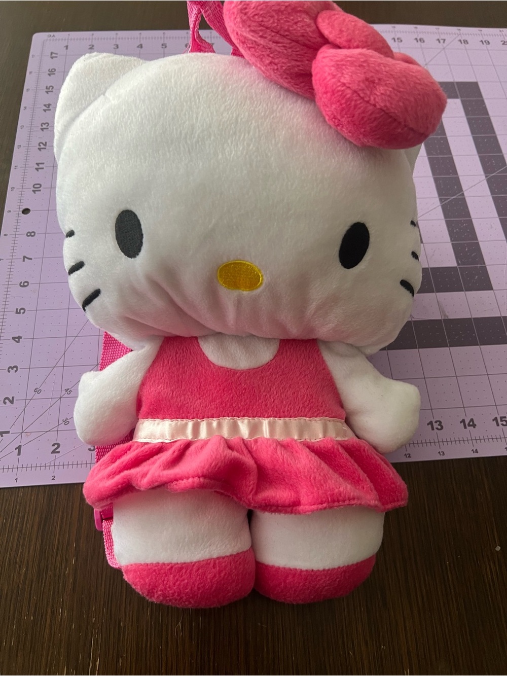 Hello Kitty by Sanrio Plush Backpack Pink Ballerina 2011 FAB Starpoint Y2K